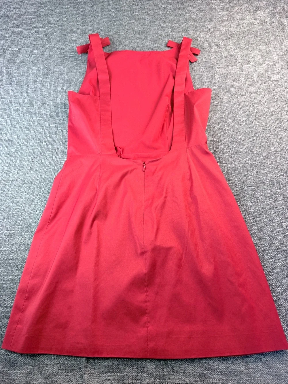 Lilly Sisto for gianni bini Vibrant Red Dress Mini red summer sexy Sz10 - Picture 5 of 7